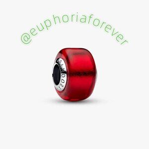 Pandora Red Murano Glass Charm